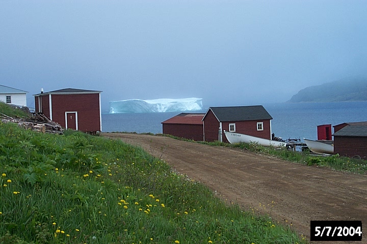 20th-century fishers' stores in Crouse Harbour.